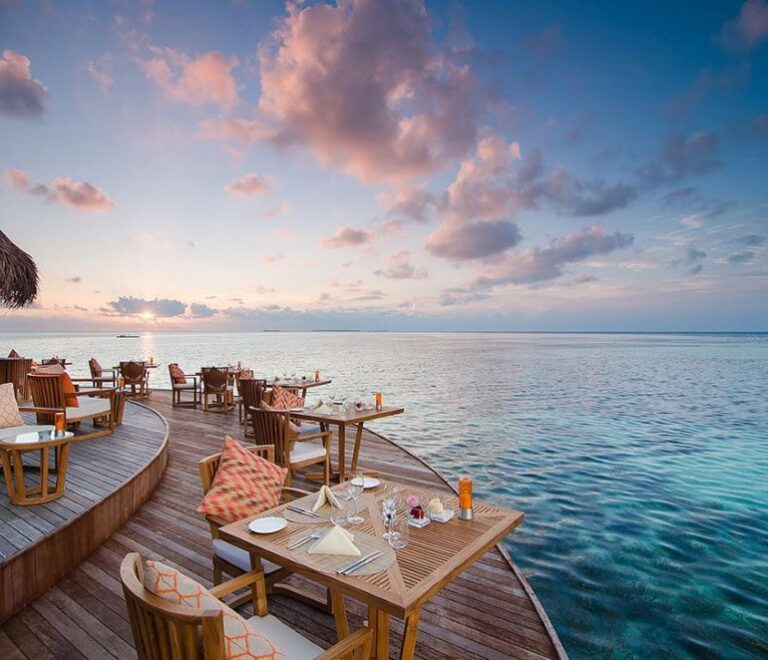 Restaurant On Sea Beach